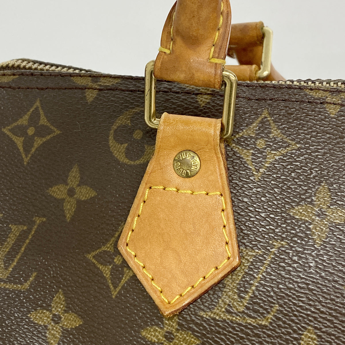【6he5679】ルイヴィトン ハンドバッグ モノグラム スピーディ30 M41108 ブラウン【中古】レディース