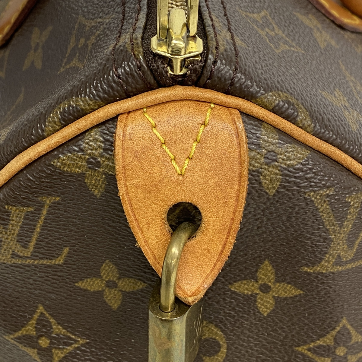 【6he5679】ルイヴィトン ハンドバッグ モノグラム スピーディ30 M41108 ブラウン【中古】レディース