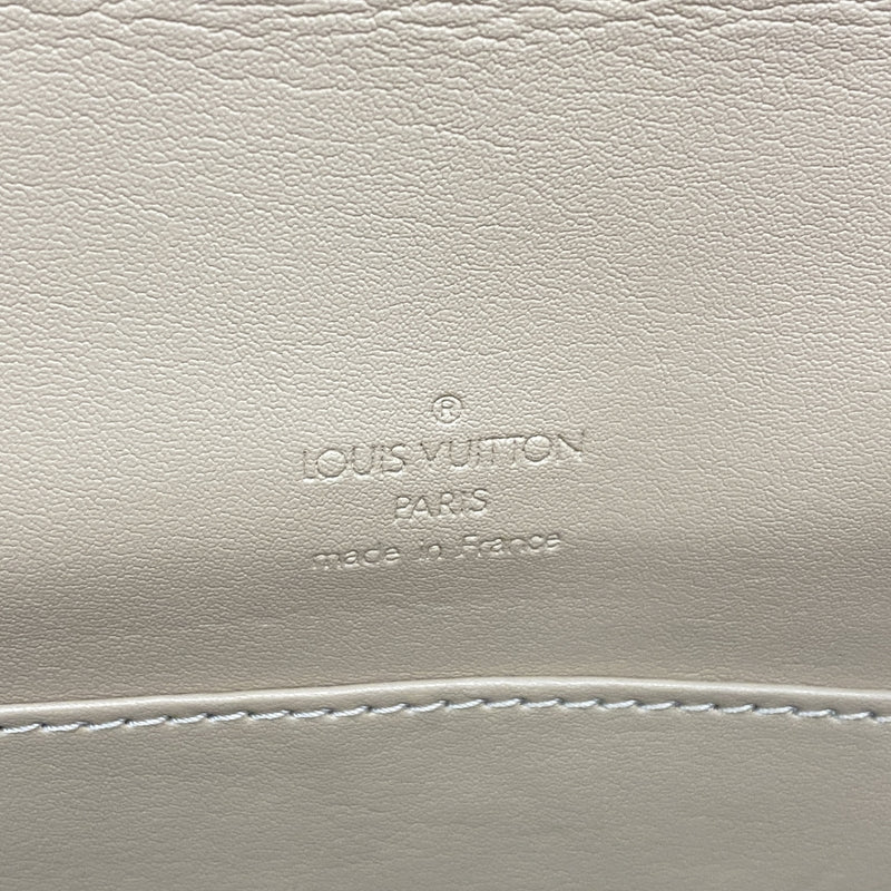 【6he5682】ルイヴィトン ショルダーバッグ ヴェルニ トンプソンストリート M91008 ベージュ【中古】レディース