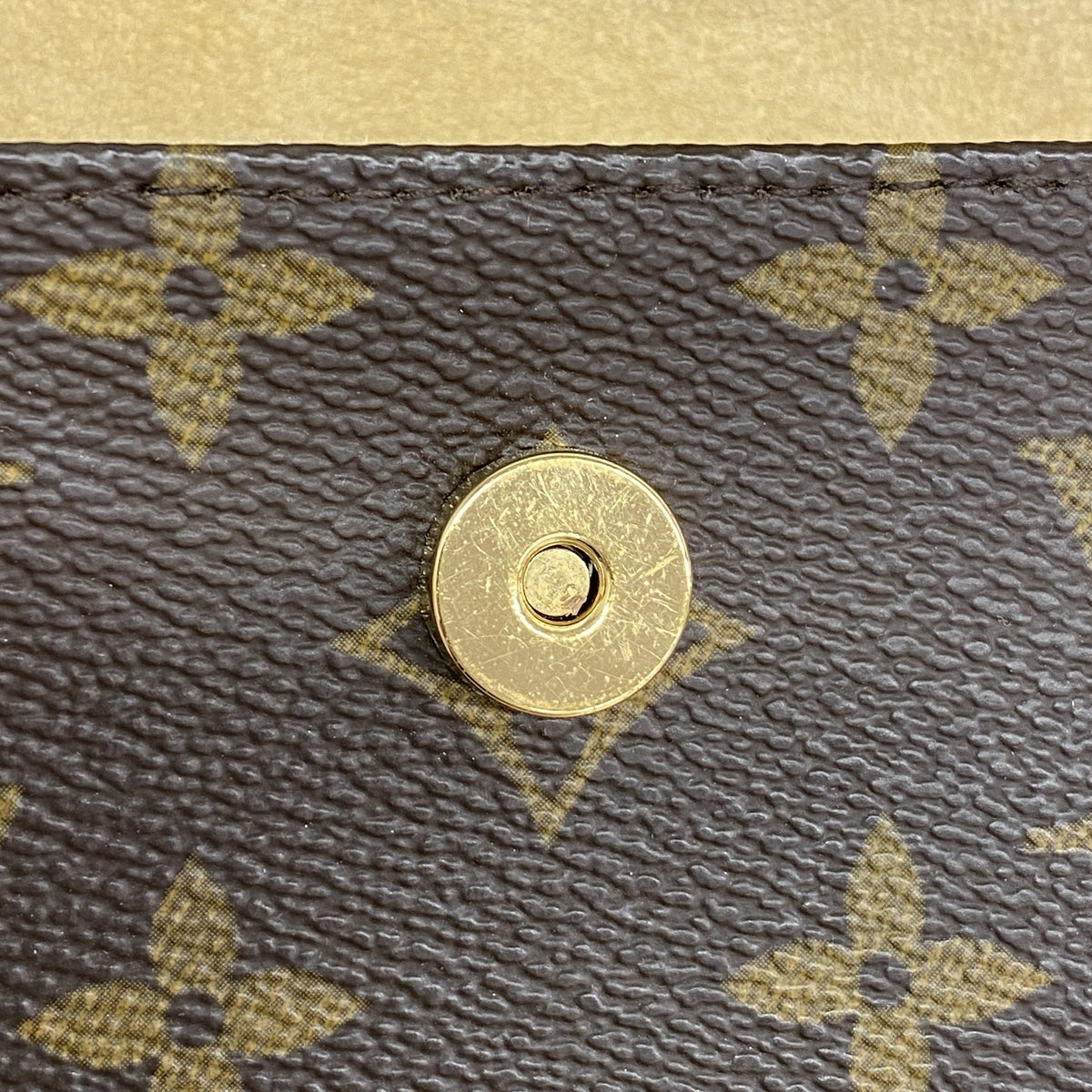 【6he5684】ルイヴィトン ウエストバッグ モノグラム ポシェットフロランティーヌ M51855 ブラウン【中古】レディース