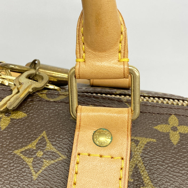 【6he5688】ルイヴィトン ボストンバッグ モノグラム キーポル55 M41424 ブラウン【中古】メンズ レディース ユニセックス