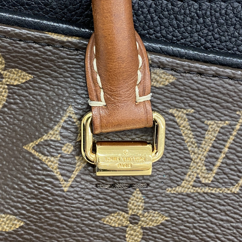 【6he5696】ルイヴィトン ハンドバッグ モノグラム パラス M41064 ノワール【中古】レディース