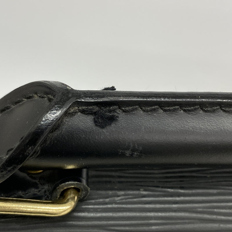 【6he5703】ルイヴィトン ブリーフケース エピ セルヴィエットアンバサダー M54412 ノワール【中古】メンズ