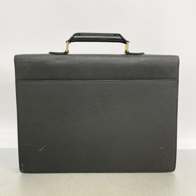 【6he5703】ルイヴィトン ブリーフケース エピ セルヴィエットアンバサダー M54412 ノワール【中古】メンズ
