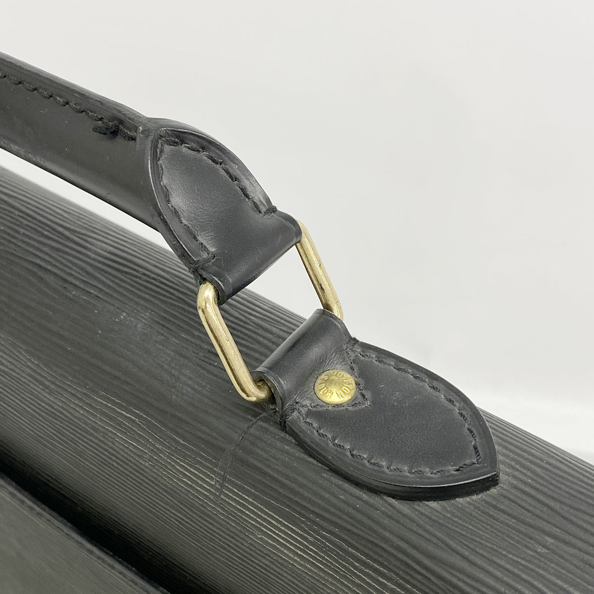 【6he5703】ルイヴィトン ブリーフケース エピ セルヴィエットアンバサダー M54412 ノワール【中古】メンズ