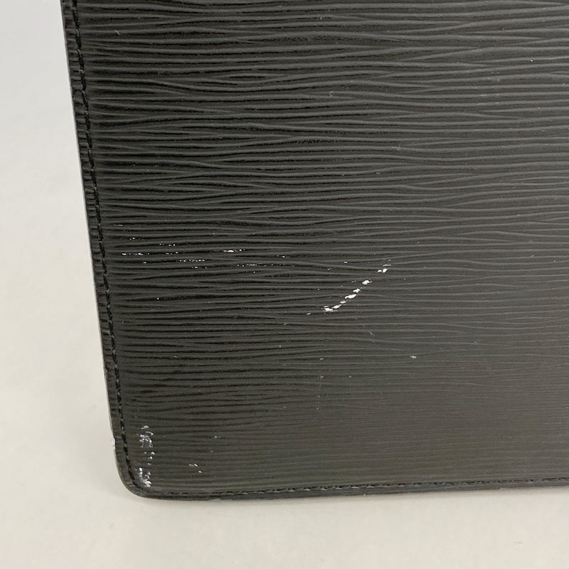 【6he5703】ルイヴィトン ブリーフケース エピ セルヴィエットアンバサダー M54412 ノワール【中古】メンズ
