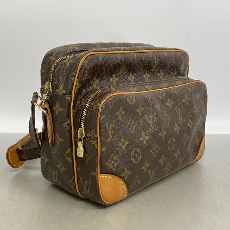 【6he5714】ルイヴィトン ショルダーバッグ モノグラム ナイル M45244 ブラウン【中古】レディース