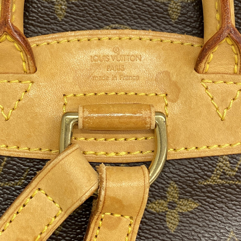 【6he5722】ルイヴィトン リュック・デイパック モノグラム ミニモンスリ M51137 ブラウン【中古】レディース