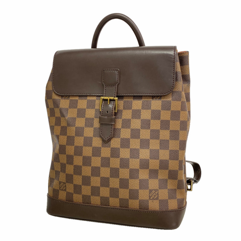 【6he5723】ルイヴィトン リュック・デイパック ダミエ ソーホー N51132 エベヌ【中古】レディース