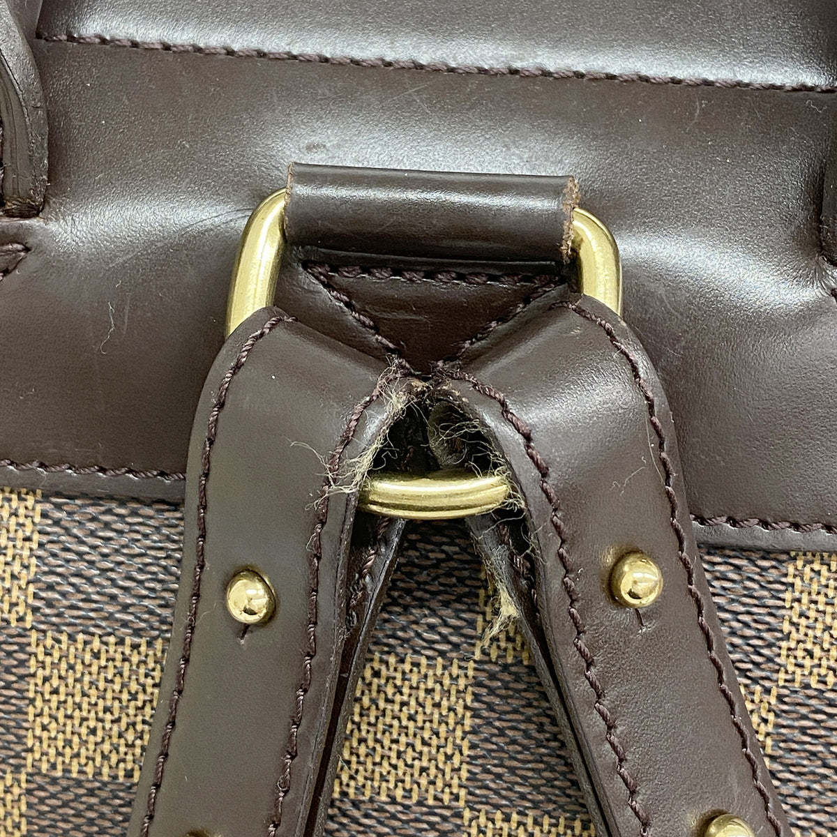 【6he5723】ルイヴィトン リュック・デイパック ダミエ ソーホー N51132 エベヌ【中古】レディース