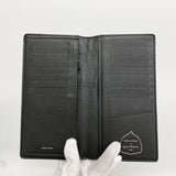 【6he5729】ルイヴィトン 長財布 モノグラム・エクリプス 草間彌生 ポルトフォイユブラザ M81932 ブラック【中古】メンズ