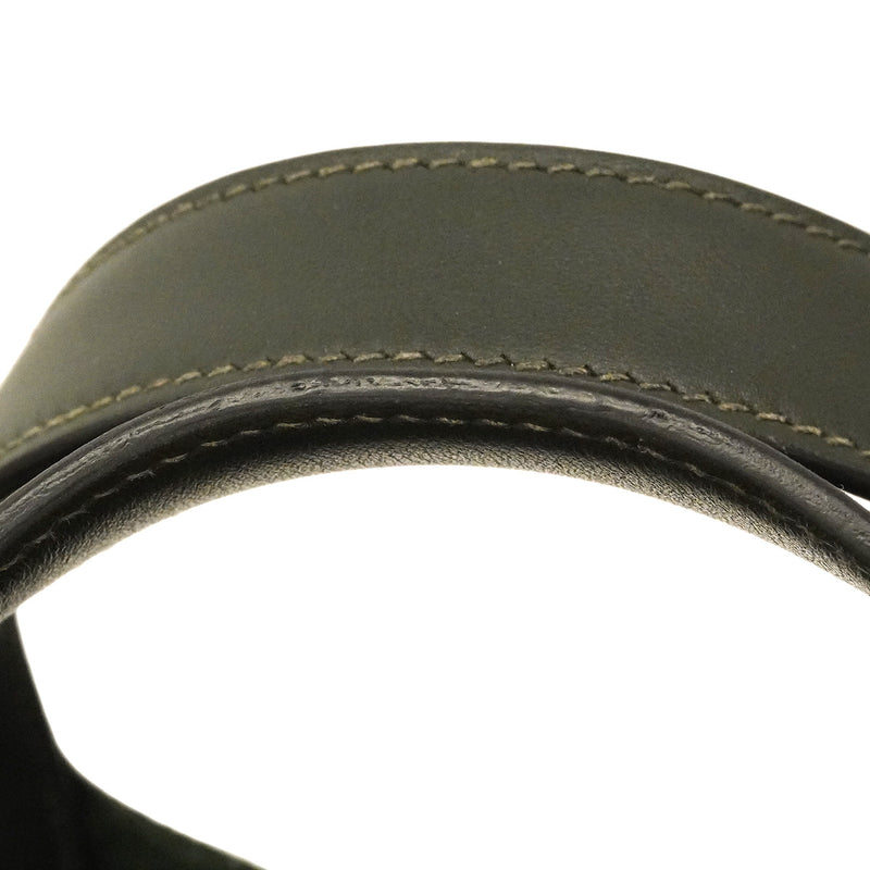【6he5734】エルメス ハンドバッグ ピコタンロックPMゴーチーム フェルト スイフト ヴェールフォンセ シルバー金具 W刻印【中古】レディース