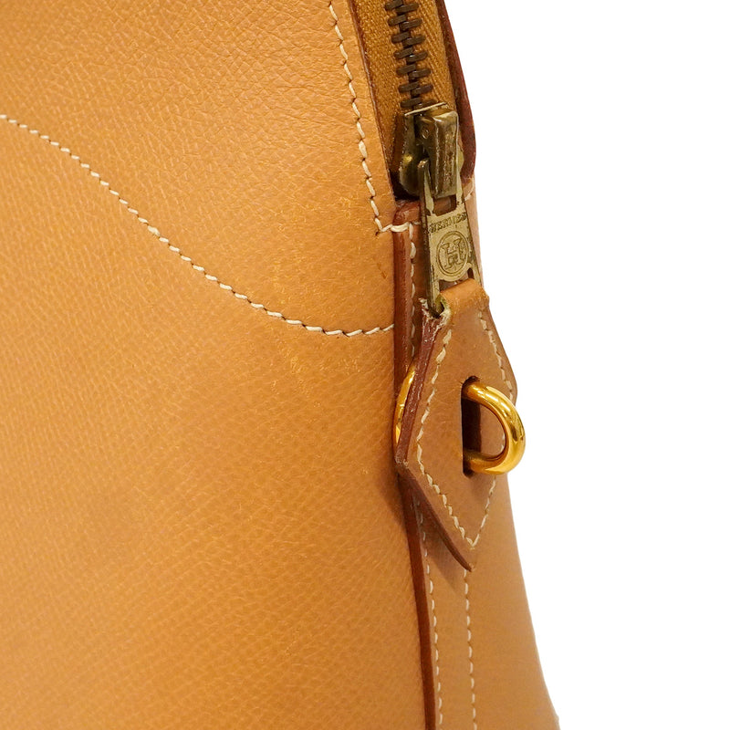 【6he5742】エルメス ハンドバッグ ボリード31 クシュベル ナチュラルサブレ ゴールド金具 □A刻印 2wayバッグ【中古】レディース