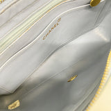 【6he5746-k】シャネル リュック・デイパック マトラッセ デニム ブルー ゴールド金具【中古】レディース