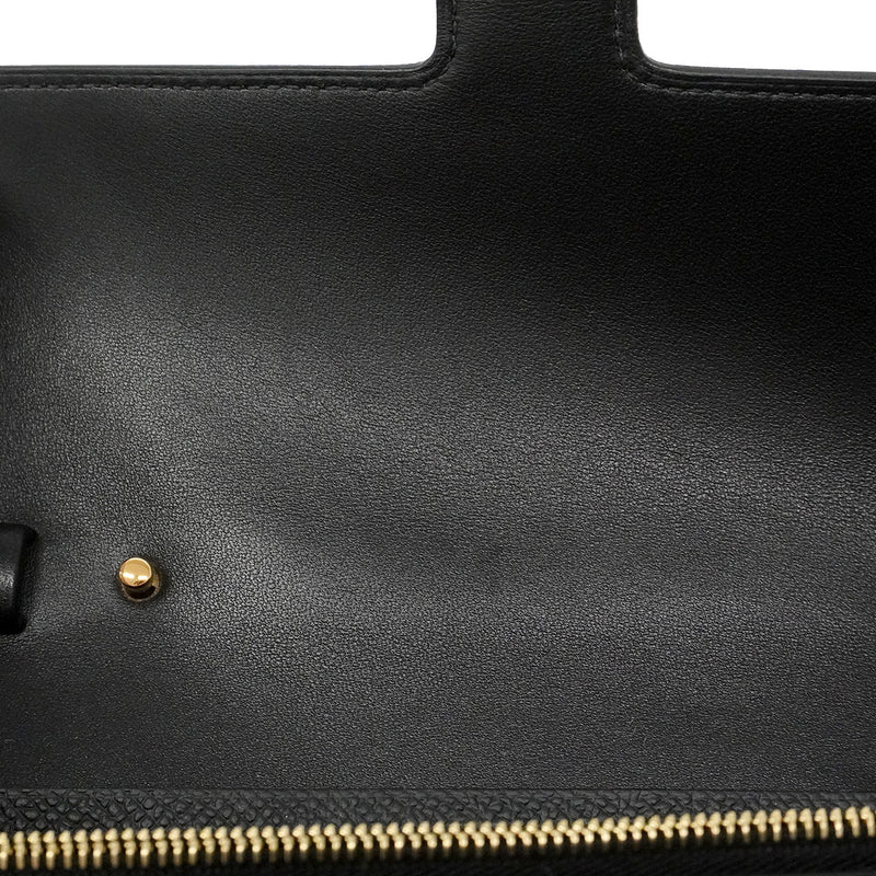【6he5751】エルメス ショルダーウォレット コンスタンストゥーゴー ヴォーエプソン ブラック ゴールド金具 G刻印【中古】レディース