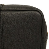 【6he5755】エルメス トートバッグ ガーデンパーティTPM トワルオフィシエ ブラック トレンチ シルバー金具 B刻印【中古】レディース