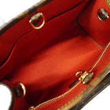 【6he5760】ルイヴィトン ハンドバッグ モノグラム・ジャイアント リバース オンザゴーPM M46373 ブラウン 2wayバッグ【中古】レディース