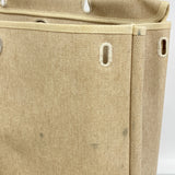【6he5778】エルメス ハンドバッグ エールバッグMM トワルアッシュ ナチュラル シルバー金具 □B刻印 2wayバッグ【中古】レディース