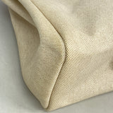 【6he5778】エルメス ハンドバッグ エールバッグMM トワルアッシュ ナチュラル シルバー金具 □B刻印 2wayバッグ【中古】レディース