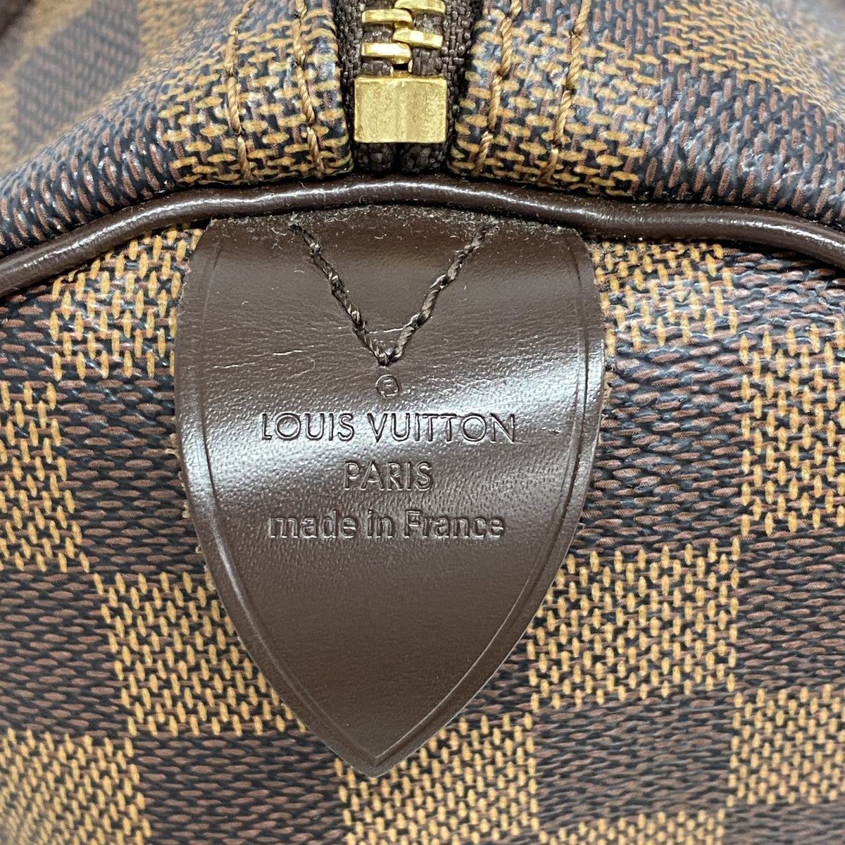 【6he5782】ルイヴィトン ハンドバッグ ダミエ スピーディ30 N41364 エベヌ【中古】レディース