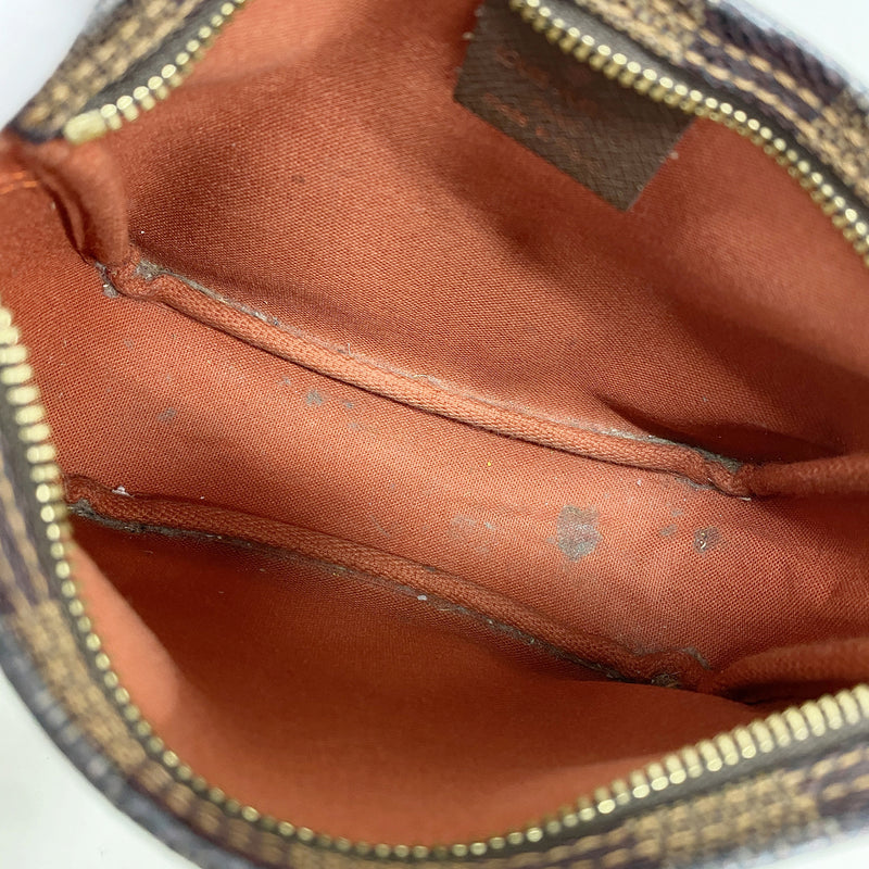 【6he5783】ルイヴィトン ポーチ ダミエ トゥルースメイクアップ N51982 エベヌ【中古】レディース