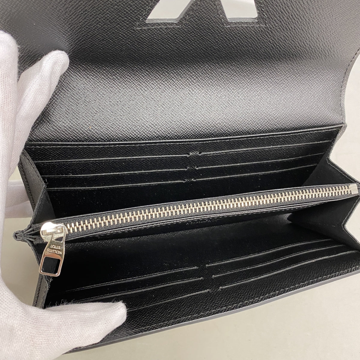 【6he5784】ルイヴィトン 長財布 エピ ポルトフォイユツイスト M61491 ブロングリ【中古】レディース