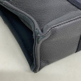 【6he5786】エルメス ハンドバッグ フールトゥPMハーフレザー キャンバス レザー ブラック シルバー金具【中古】レディース