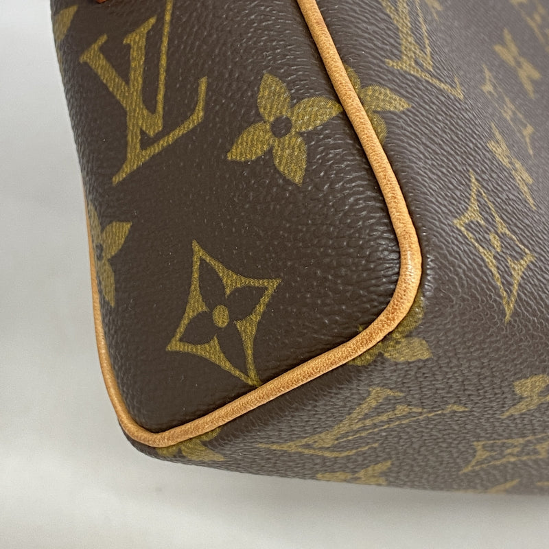 【6he5792】ルイヴィトン ハンドバッグ モノグラム レシタル M51900 ブラウン【中古】レディース