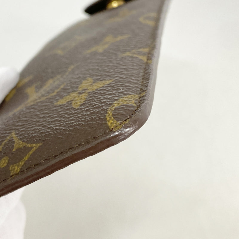 【6he5795】ルイヴィトン メガネケース モノグラム エテュイリュネットPM M66545 ブラウン【中古】メンズ レディース ユニセックス