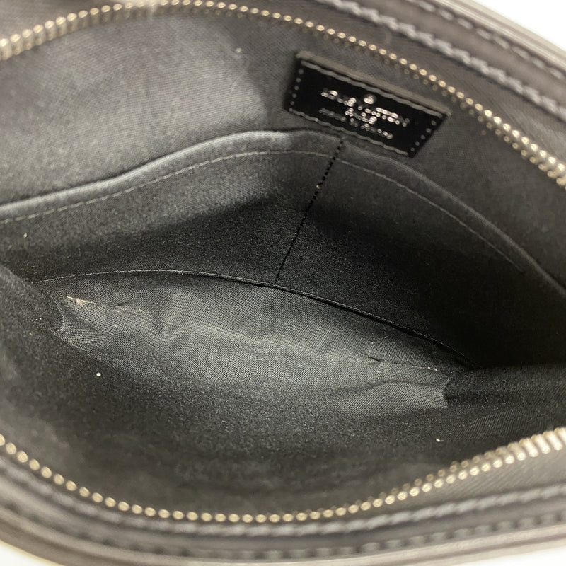 【6he5797】ルイヴィトン ショルダーバッグ ダミエ・グラフィット トマス N58028 ブラック【中古】メンズ