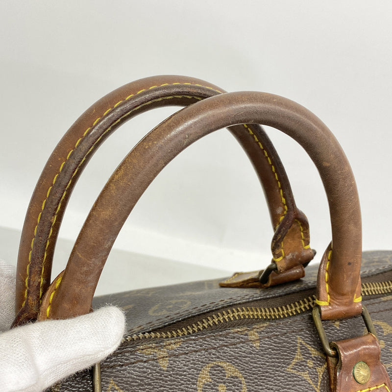 【6he5798】ルイヴィトン ハンドバッグ モノグラム スピーディ30 M41108 ブラウン【中古】レディース