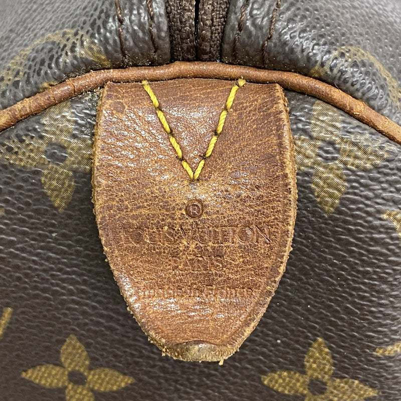 【6he5798】ルイヴィトン ハンドバッグ モノグラム スピーディ30 M41108 ブラウン【中古】レディース