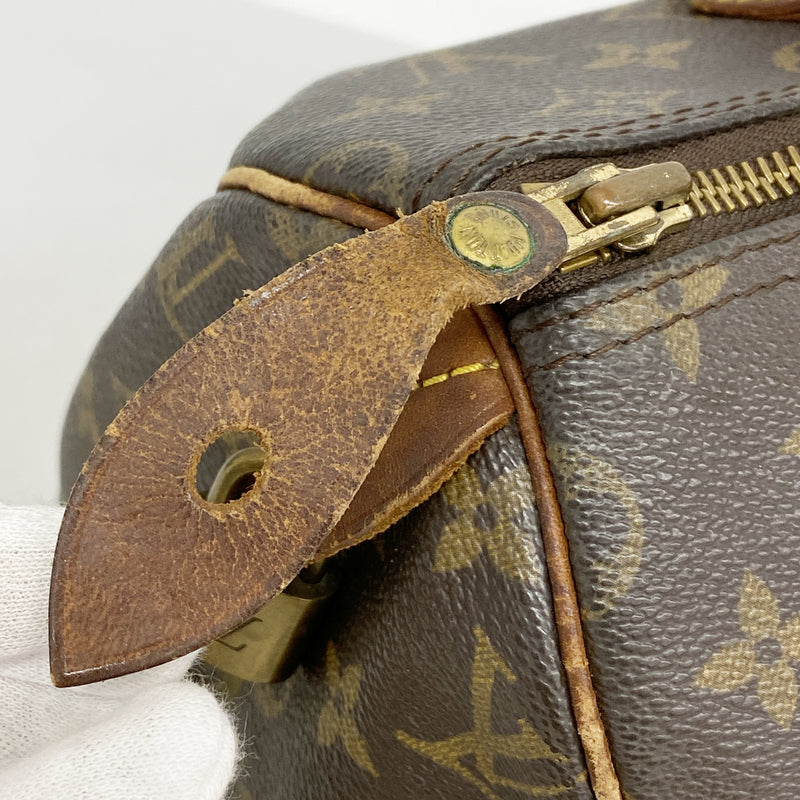 【6he5798】ルイヴィトン ハンドバッグ モノグラム スピーディ30 M41108 ブラウン【中古】レディース