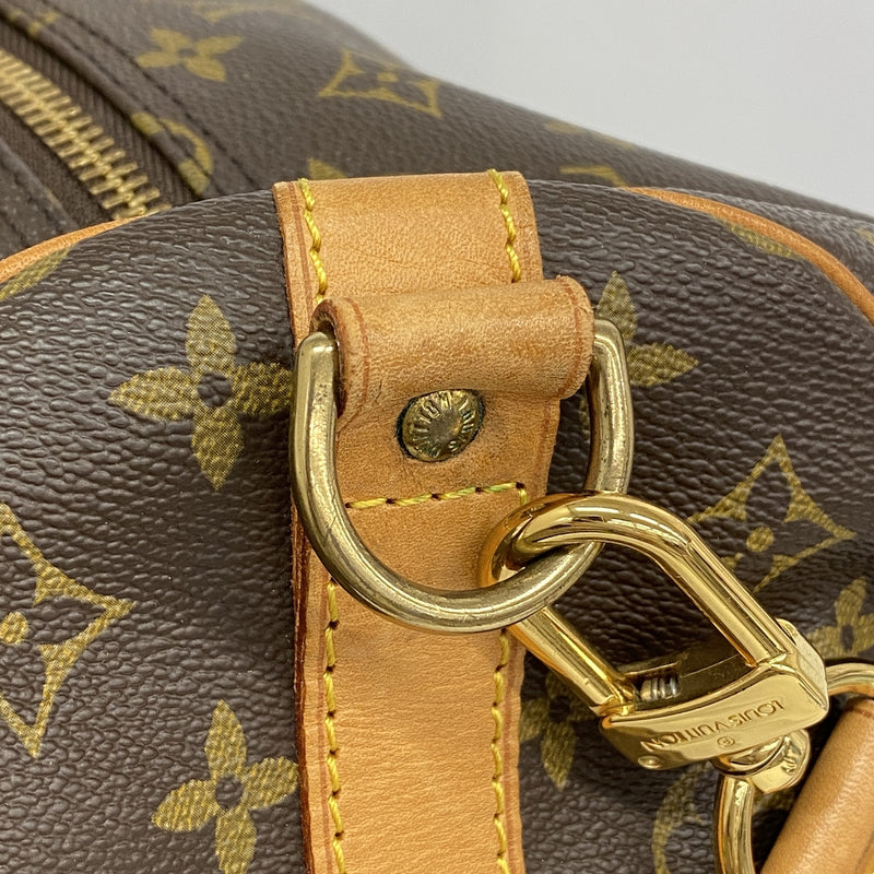 【6he5801】ルイヴィトン ボストンバッグ モノグラム キーポルバンドリエール60 M41412 ブラウン【中古】メンズ レディース ユニセックス