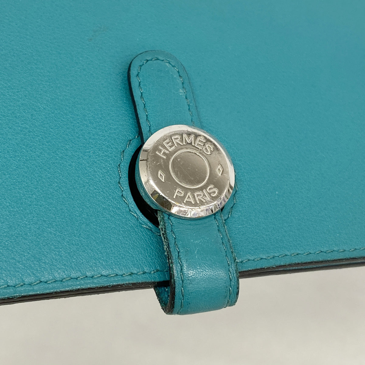 【6he5805】エルメス 長財布 ドゴン スイフト ヴェールヴェローズ A刻印【中古】レディース
