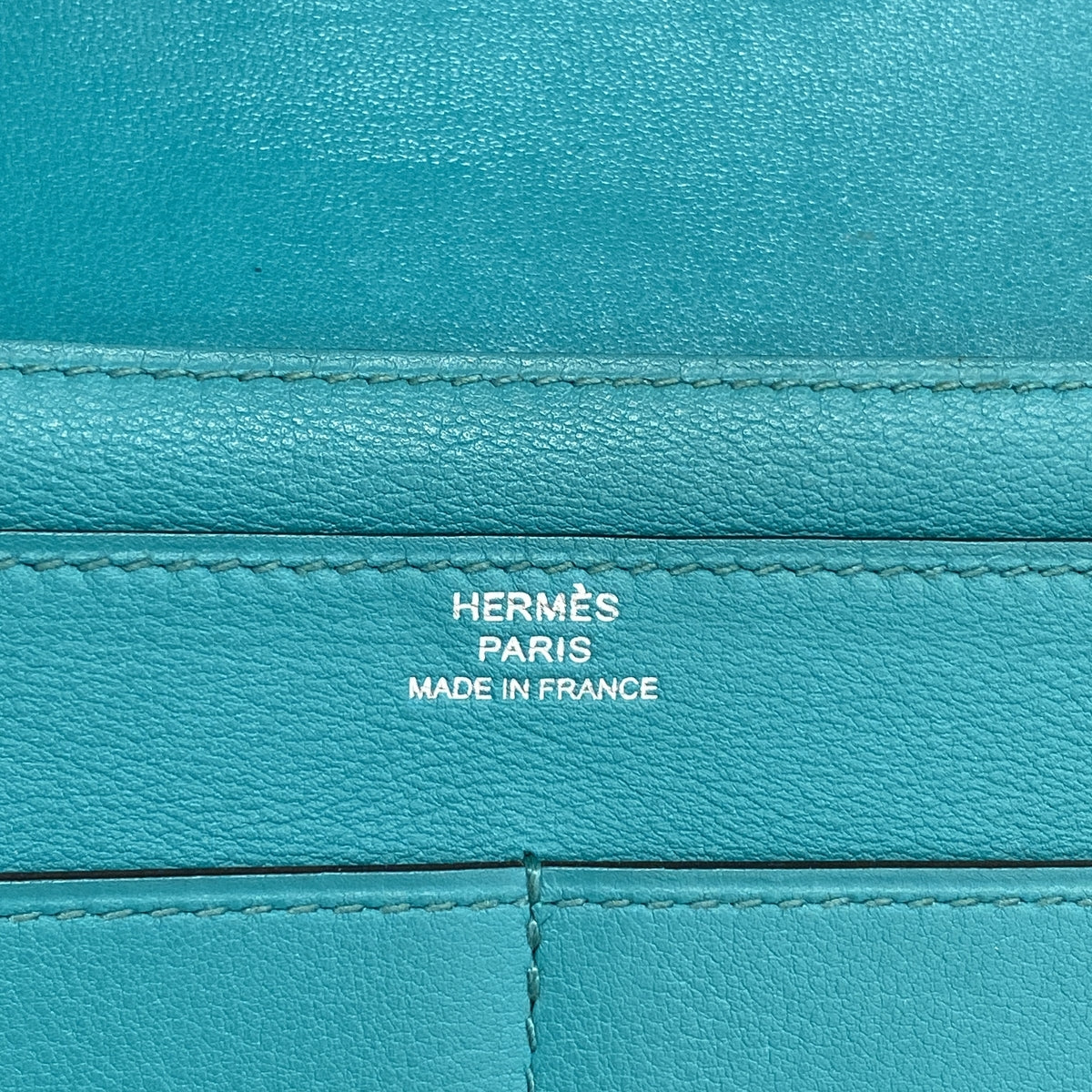 【6he5805】エルメス 長財布 ドゴン スイフト ヴェールヴェローズ A刻印【中古】レディース