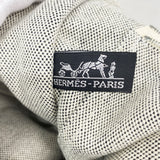 【6he5820】エルメス トートバッグ ニューフールトゥMM キャンバス グレー シルバー金具【中古】レディース