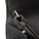 【6he5842】エルメス クラッチバッグ ケリーデペッシュ25 トゴ ブルーインディゴ シルバー金具 Y刻印【中古】レディース