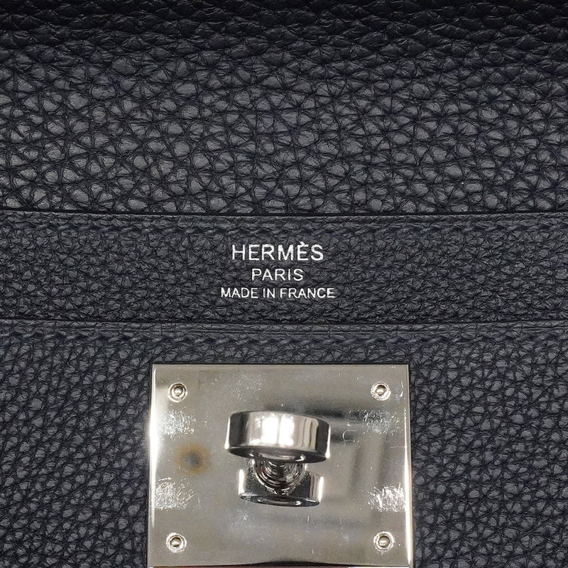 【6he5842】エルメス クラッチバッグ ケリーデペッシュ25 トゴ ブルーインディゴ シルバー金具 Y刻印【中古】レディース