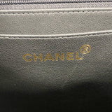 【6he5843】シャネル ショルダーバッグ マトラッセ パテントレザー ブラック シルバー金具【中古】レディース