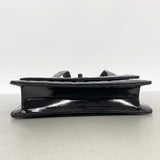 【6he5843】シャネル ショルダーバッグ マトラッセ パテントレザー ブラック シルバー金具【中古】レディース