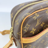 【6he5849】ルイヴィトン ショルダーバッグ モノグラム トロカデロ27 M51274 ブラウン【中古】レディース