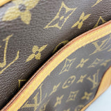 【6he5850】ルイヴィトン ショルダーバッグ モノグラム ダヌーブ M45266 ブラウン【中古】レディース