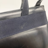 【6he5854】サルヴァトーレフェラガモ ハンドバッグ ヴァラ レザー ブラック ゴールド金具 2wayバッグ【中古】レディース