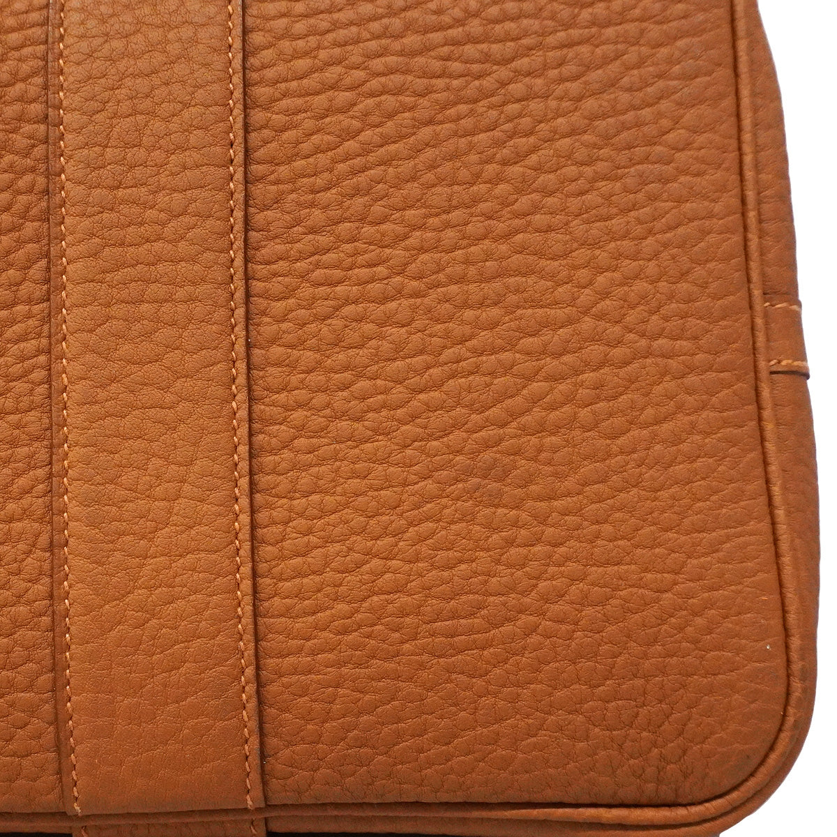 【6hf6326】エルメス トートバッグ ガーデンパーティPMエレクトリック トワルアッシュ ネゴンダ ゴールド マルチカラー シルバー金具 W刻印【中古】レディース