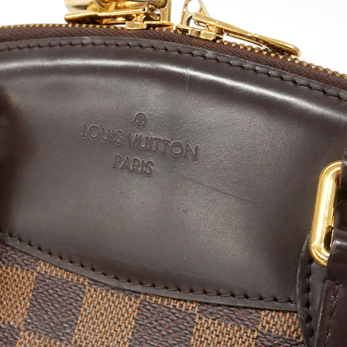 【6hf5874】ルイヴィトン ハンドバッグ ダミエ ヴェローナPM N41117 エベヌ【中古】レディース