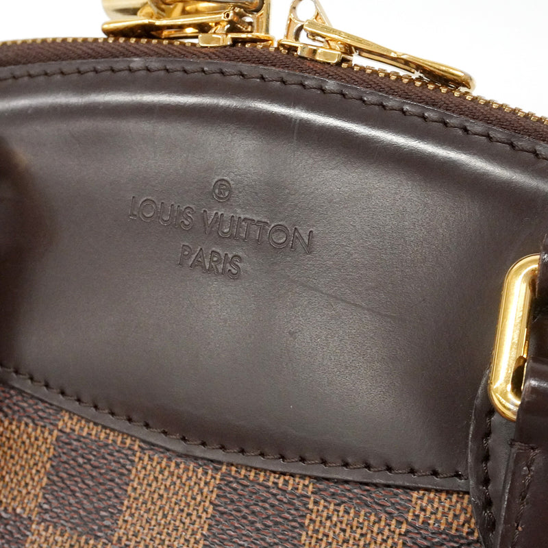 【6hf5874】ルイヴィトン ハンドバッグ ダミエ ヴェローナPM N41117 エベヌ【中古】レディース