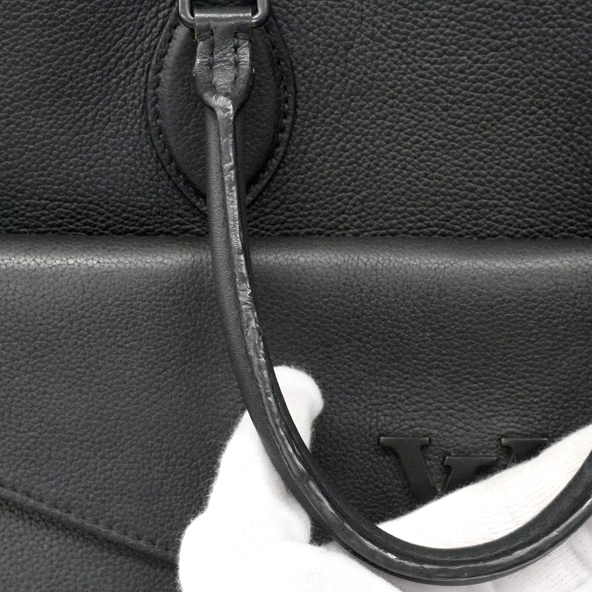 【6hf5880】ルイヴィトン トートバッグ ロックミートートMM M55846 ノワール【中古】レディース