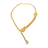 【6hf5884】シャネル ベルト メタル ゴールド ゴールド金具【中古】レディース