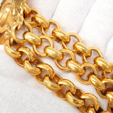 【6hf5884】シャネル ベルト メタル ゴールド ゴールド金具【中古】レディース